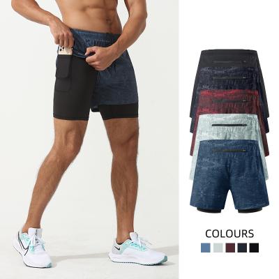 China Anti-wrinkle Mesh Shorts Men 5 Inch Inseam Shorts Plus Size Men'S Shorts for sale