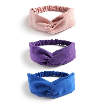 China New Color Women's Factory Factory Direct Selling Beauty Fashion Beauty Headband Purple Solid Purple Headband for sale