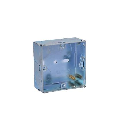 China For electrical or construction electrical box outlet switch steel box for electrical wire for sale