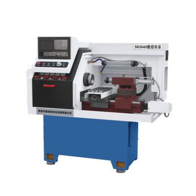 China Economy To Save Time Province Effect Factory Main Product Customized Gray And White Iron Cnc Lathe Desktop Cnc Lathe for sale