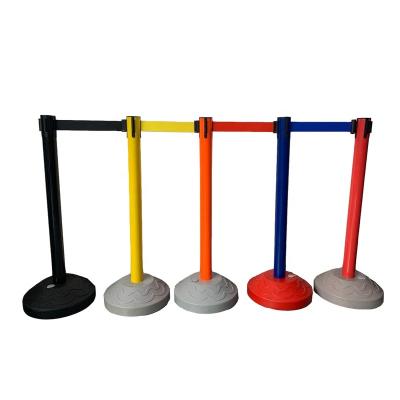 China Wholesale Price Plastic Queue Management, Custom Crowd Control Barrier Retractable Rope Belt Holder for sale