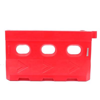 China Highway / Roadway Safety Divider HDPE LLDPE Plastic Jersey Road Traffic Barrier Water Filled for sale