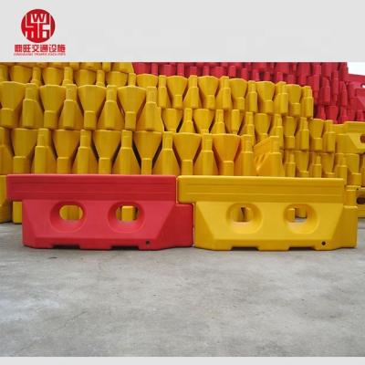 China DINGWANG Traffic Manufacturer Plastic Water Filled Anti-UV Traffic Go Kart Racing Barrier for sale