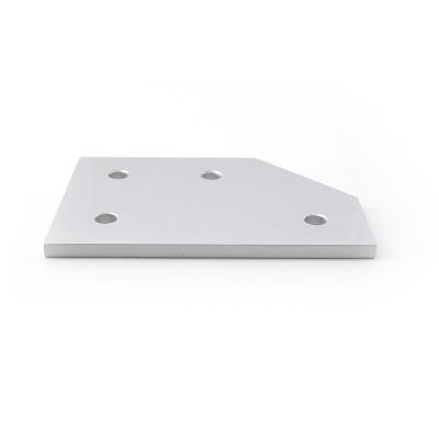 China Industrial 6094 4 hole 45 degree angle plate aluminum profile aluminum extrusion joining profile make door and window for sale