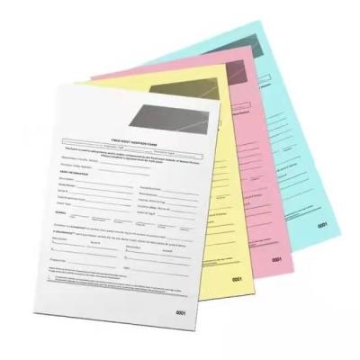 China Invoice Bill Sale Computer Continue Paper Sheets , 1-6ply Copy Paper Order Invoice Form Carbonless Paper for sale