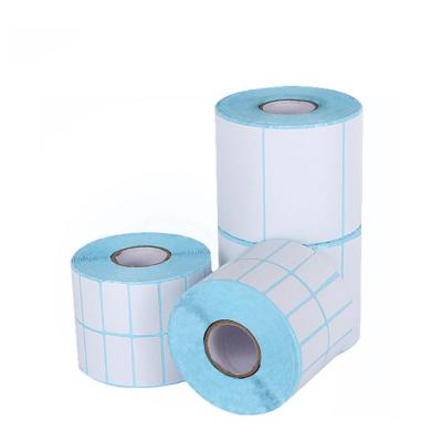 China Waterproof 4x8 Shipping Label Labels Self Adhesive Thermal Label Roll For Light Devices for sale