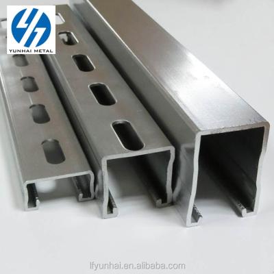 China Super Support System Strut Plain Channel Supplier With Customized Suface Finish for sale