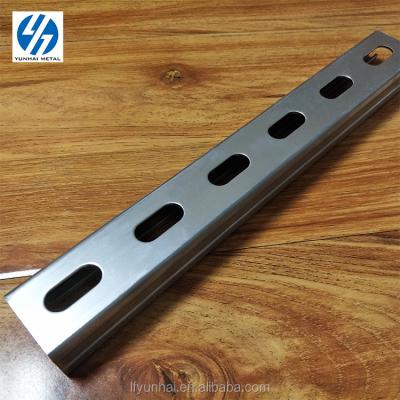 China Modern Hot Dipped Galvanized Steel Slotted C/U/L Strut Channel for sale