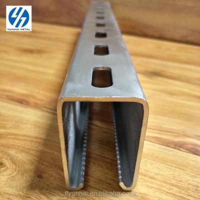 China Support System Cold Rolled Steel Channel Hot Dip Galvanized Channel for sale