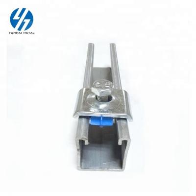 China Solar U Shaped Support System Bracket Stainless Steel Bar for sale