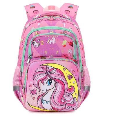 China - Waterproof - Wear-Resistant Breathable - 2023 New Anti-Th Baby Dinosaur Unicorn Graffiti Backpack Backpack For Kids Super CuteSingle School Bag for sale