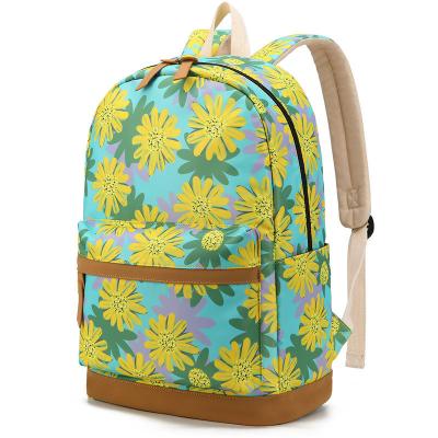 China - Waterproof - 2023 New Daisy Wear-resistant Explosive Graffiti Small Children's Backpack School Bag Breathable Super Cool Three-piece Set Bag for sale