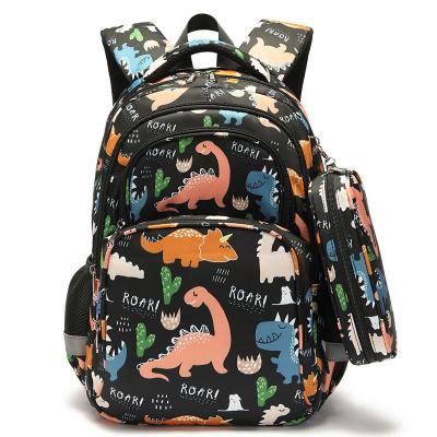 China - Waterproof - breathable schoolbagTwo-piece leisure insulation set of 2023 small dinosaur wear-resistant multifunctional burst children for sale