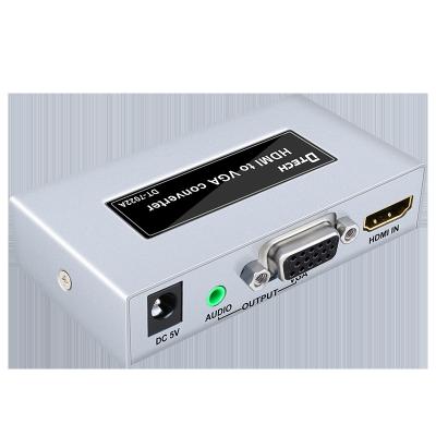 China Audio Upscaler HDMI to VGA Converter HDMI Signal Support Up to 1080p60hz for sale