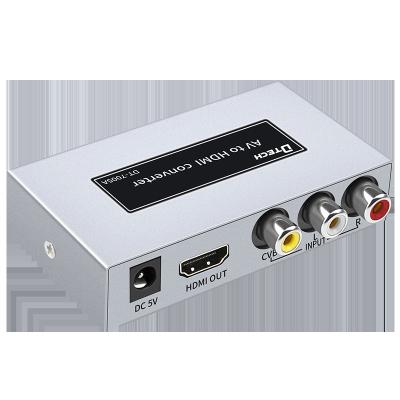 China Portable DETCH wholesale price high quality av converter to hdmi rca cvbs adaptor converter av to hdmi for sale