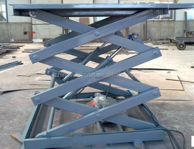 China Easy Fixed Scissor Lift Safety Operation Safety Operation Scissor Lift Stationary Home Lift for sale