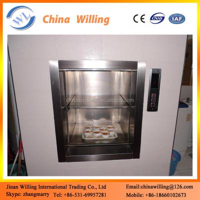 China Dumbwaiter Mini Lift Elevator Food Lift Residential Kitchen Home Food Lift for sale