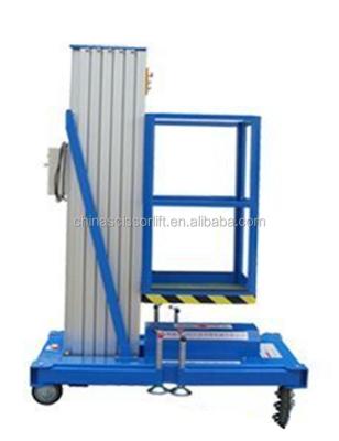 China China Convenience Cheap Easy Single Mast Safety Operation Safety Order Picker Electric Lift for sale