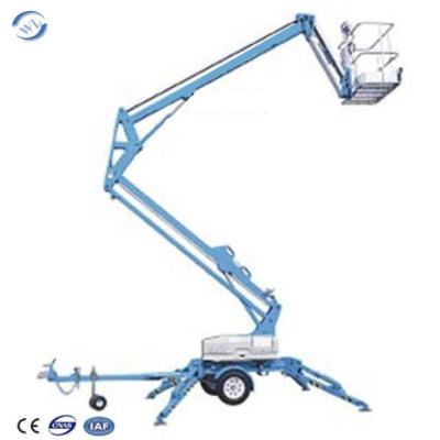 China Articulated Aerial Work Boom Lift Platform Man Lift Price Sky Boom Lift for sale