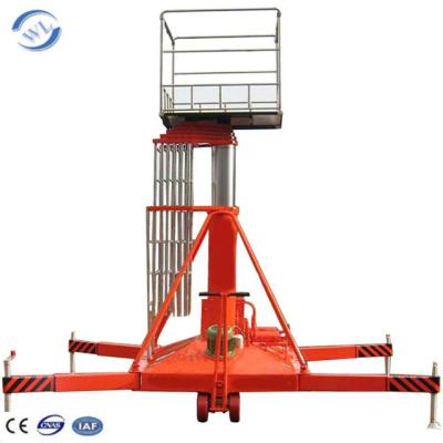 China Aerial Work 6~30m High Altitude Single And Double Ladder Telescopic Cylinder Lift for sale