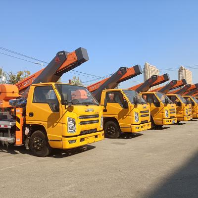 China 24m height aerial work mounted on platform on truck for sale < 4L for sale