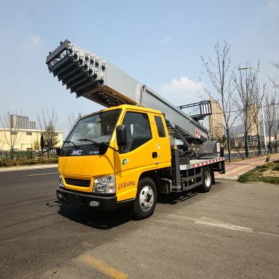 China Load 400KG Cherry Picker Crane Trailer Ladder Telescopic Wheel Spider Boom Lift Ladder Forklift < 4L for sale