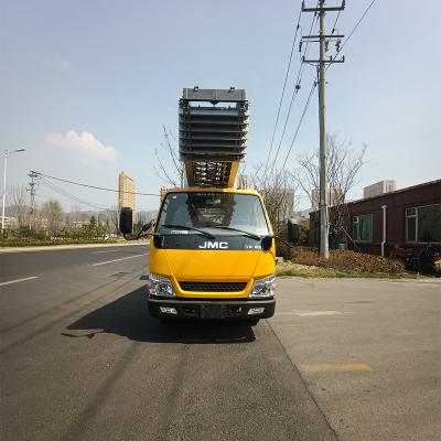 China 36M High Altitude Operation Aerial Truck Platform Truck Mounted Crane Vehicle High Working Platform < 4L for sale