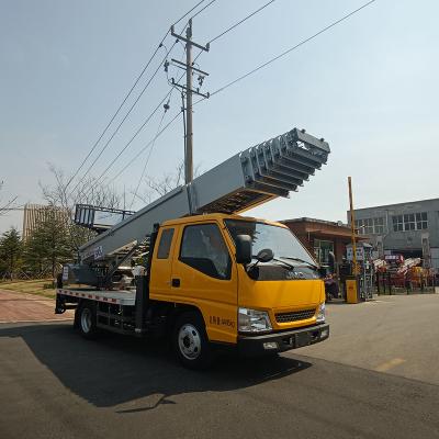 China Hot Sale Original Truck Mounted Cherry Picker 12 Meter Mobile House Ladder Truck for Sale at Moderate Prices < 4L for sale