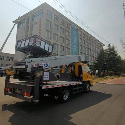 China 2023 Brand New Customization High Altitude Ladder 36m Operation Truck Loading Truck < 4L for sale