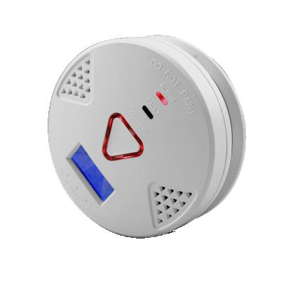 Cina Quality Two Voice LCD Smoke Carbon Monoxide Detector LS-858-5 in vendita