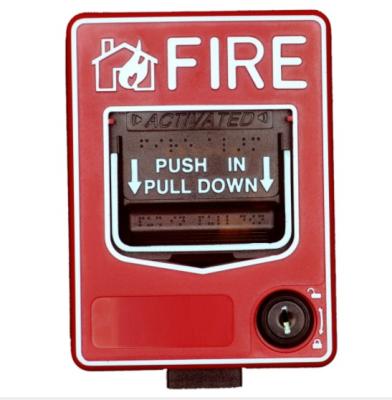 Cina ABS DC9-28V Conventional Fire Alarm Call Point Manual Pull Station in vendita