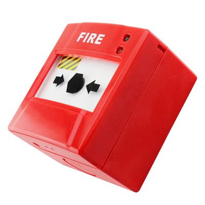 China Manual Call Point Emergency Alarm Adjustable OR Button NO Manual Call Point with LED Light zu verkaufen