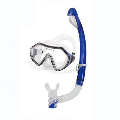 China Dry Top Dive Equipment Dry Snorkel Set Snorkeling Kit for sale