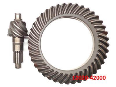 China 20CrMnTi crown wheel and pinion for MITSUBISHI 8DC9 OEM12020-42000 for sale