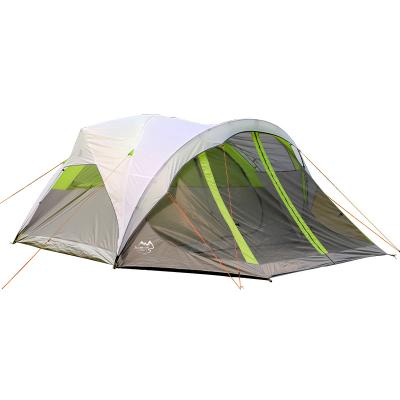 China Diagonal Tether Type 5-8 Person Large Hexagon Multi-person 5-8 Person Waterproof Automatic Windproof Single Person Outdoor Camping Tent for sale