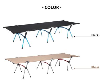 China Outdoor Camping Hiking Portable Metal Aluminum Frame Traveling Convenient Ultralight Folding Fishing Small Camping Cradle Picnic Foldable Cot For Sale for sale