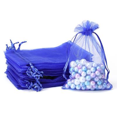 China Gift Organza Gift Bag 13x18 Organza Bag Gift Wrapping Organza Bag Luxury Logo for sale