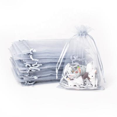 China Gift Packing 13x18 Organza Bag Ready To Go Logo Size Organza Gift Bag Custom Made for sale