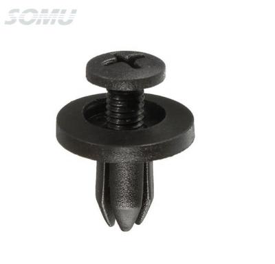 China Nylon Low Price 7 Mm Push Type Car Retainers Clips Black Nylon 90467-06017 For Toyota for sale