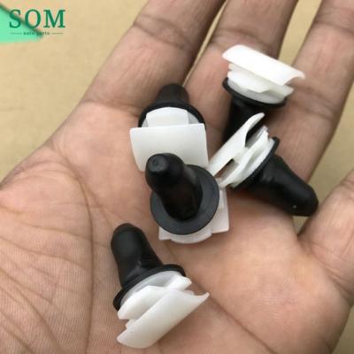 China Auto Automotive Parts Plastic Clip Rivets Retainer Flange Fasteners Car Shock Absorber Wheel Stubby Clips For Japanese Car for sale