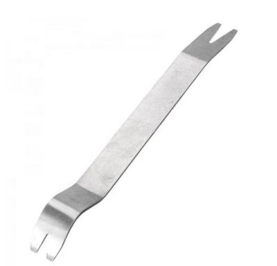 China DIY Tool 18cm Metal Silver Color Car Removal Pry Tool For Car Radio for sale