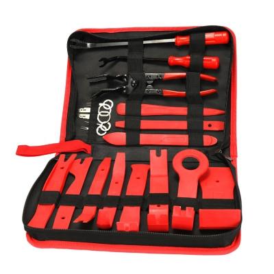 China 19pcs Car Audio Panel Radio Trim Dash Kit Installer Universal Door Open Clip Removal Tools for sale