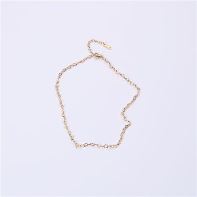 China FASHIONABLE 18K Gold Joined Hearts Necklace Customized Pendant Adjustable Different Lengths For Women for sale