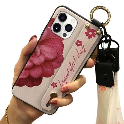 China Anti-fall phone case luxury brand, handmade phone case, real leather phone case for sale