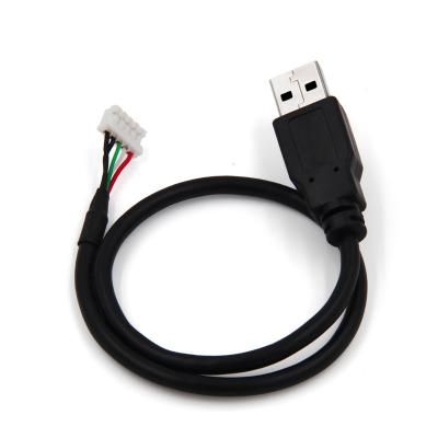 China Computer USB Cable With 5 Pin JST Connector JST 5-Pin Cable To USB A Male Plug for sale