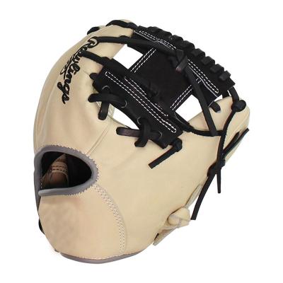 China Pitcher gloves Customize leather baseball training glove baseball infield gloves for kids for sale