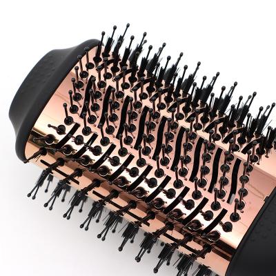 China Outdoor Anti-scald Hot Hair Brush Ceramic Portable Hair Straightener With Comb for sale