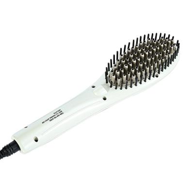 China Wholesale Professional Hotel Hair Straightener Electric Comb Hot Air Rotating Hair Straightening With Brush for sale