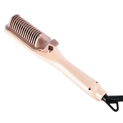 China 2022 New Design Waterproof Factory High Quality Tourmaline Hair Straighter With Brush / Comb for sale