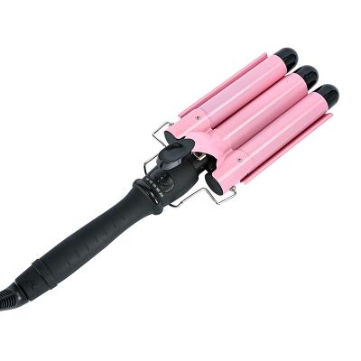 China Chinese kibble hair curler fast styling unique tubes 3 designs hair curler ptc heating new design wholesale electric curling iron for sale